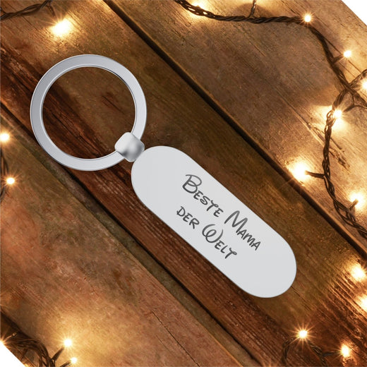 Schlüsselanhänger Edelstahl Personalisiert - Geschenkfreude