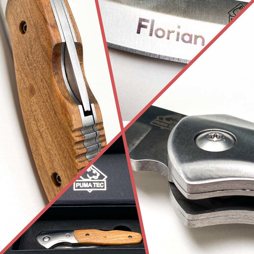 Taschenmesser mit Gravur | Puma Tec - Geschenkfreude