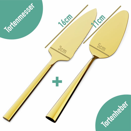 Tortenheber mit Gravur zur Hochzeit - Brautpaar - Geschenkfreude