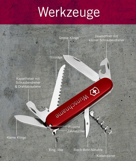 Victorinox Camper Taschenmesser mit Gravur - Victorinox