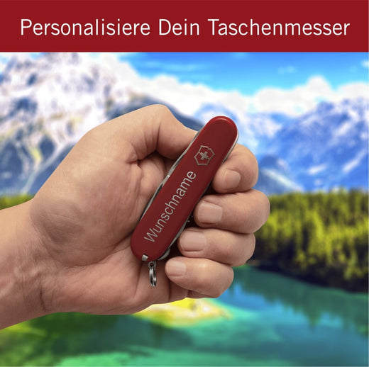 Victorinox Deluxe Tinker Taschenmesser mit Gravur - Victorinox