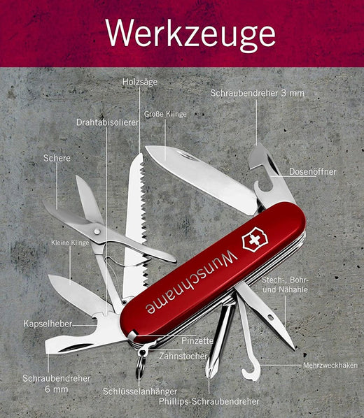 Victorinox Fieldmaster Taschenmesser mit Gravur - Victorinox