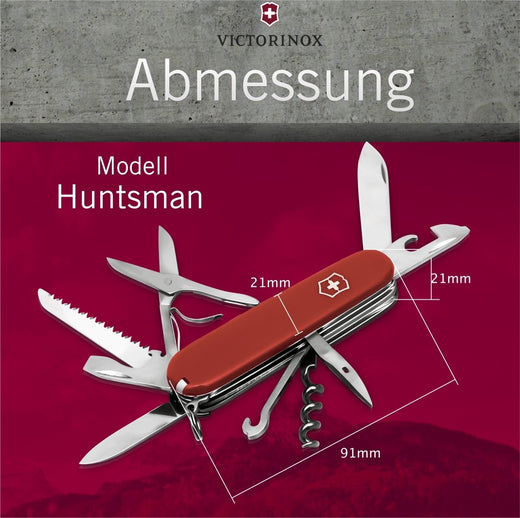Victorinox Huntsmann Taschenmesser mit Gravur - Victorinox