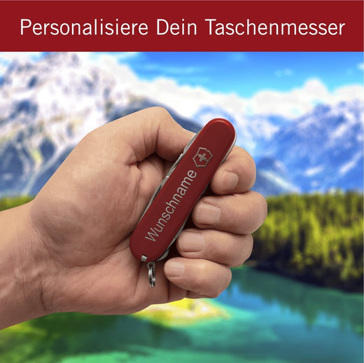 Victorinox Huntsmann Taschenmesser mit Gravur - Victorinox