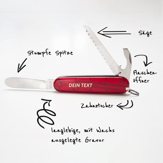 Victorinox Kindertaschenmesser mit Gravur | My First Victorinox - Victorinox