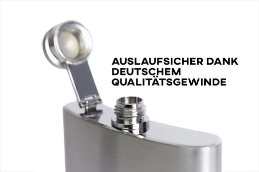 WMF Flachmann mit Gravur | Edelstahl - WMF