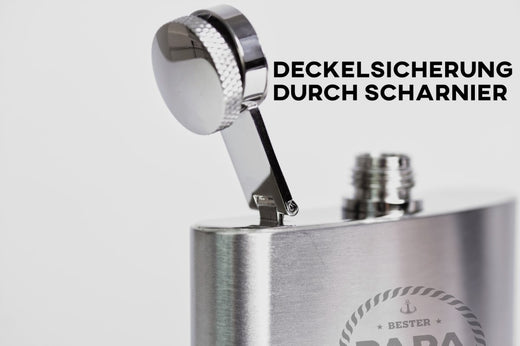 WMF Flachmann mit Gravur | Edelstahl - WMF
