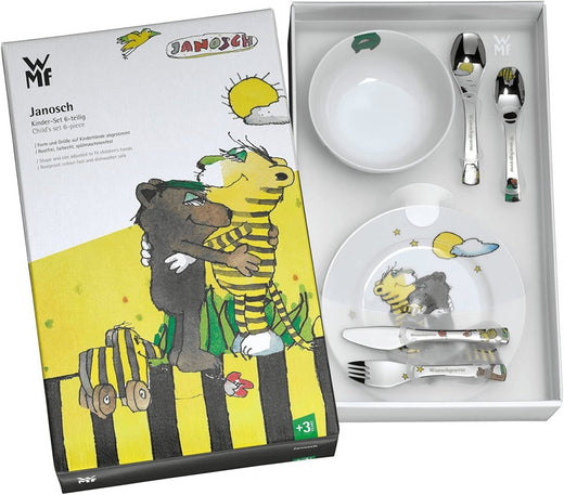 WMF Kinderbesteck mit Gravur | Janosch 6-teilig - WMF
