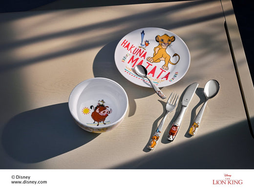 WMF Kinderbesteck mit Gravur | König der Löwen 6-teilig - WMF