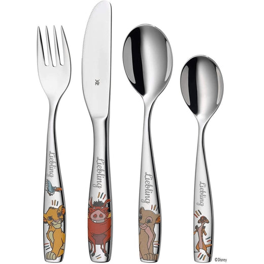 WMF Kinderbesteck mit Gravur | König der Löwen 4-teilig - WMF
