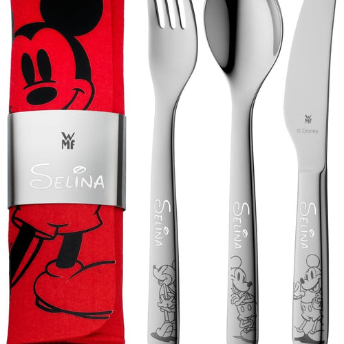 WMF Kinderbesteck mit Gravur | Micky Mouse - WMF
