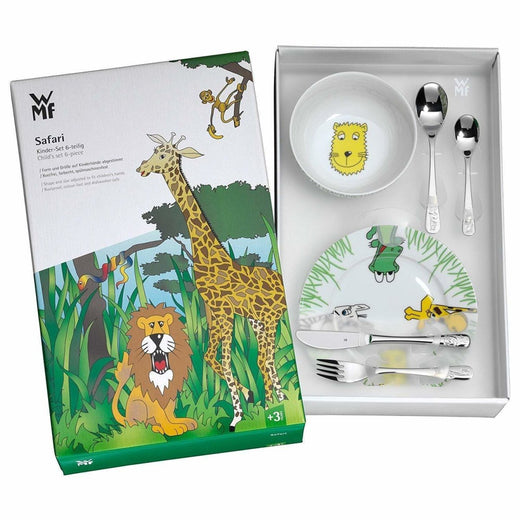 WMF Kinderbesteck mit Gravur | Safari 6-teilig - WMF