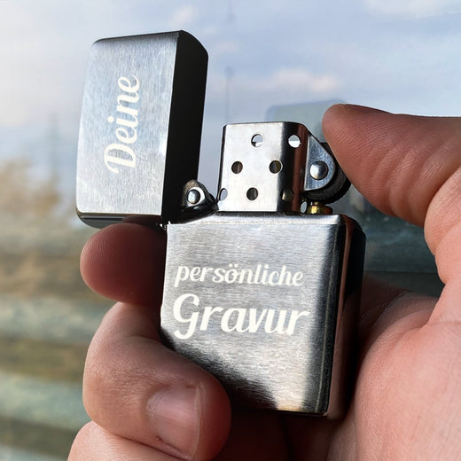 Zippo Feuerzeug mit Gravur | 3-zeilig - Zippo