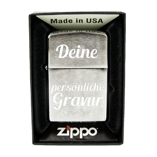 Zippo Feuerzeug mit Gravur | 3-zeilig - Zippo