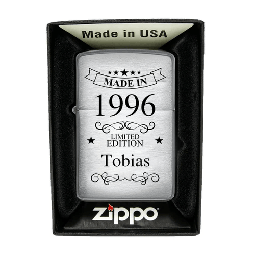 Zippo Feuerzeug mit Gravur | Birthday - Zippo