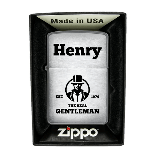 Zippo Feuerzeug mit Gravur | Gentlemen - Zippo