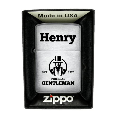Zippo Feuerzeug mit Gravur | Gentlemen - Zippo