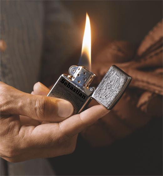 Zippo Feuerzeug mit Gravur | Geschenkset - Whisky - Zippo