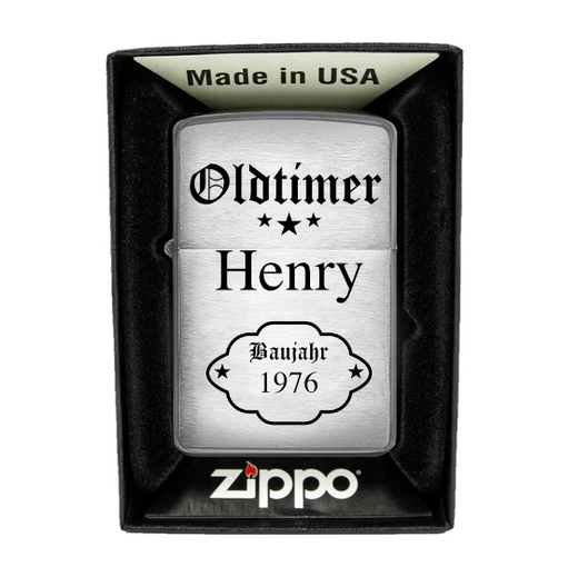 Zippo Feuerzeug mit Gravur | Oldtimer - Zippo