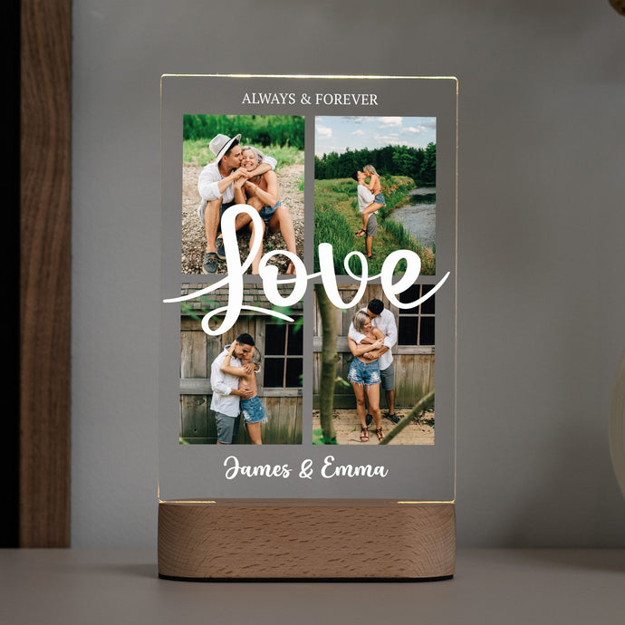 Acrylglas Foto - Fotogeschenk - Love Collage - Geschenkfreude