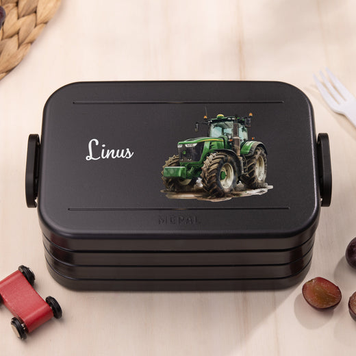 Mepal Brotdose Personalisiert Bento Traktor Motiv  - Geschenkfreude