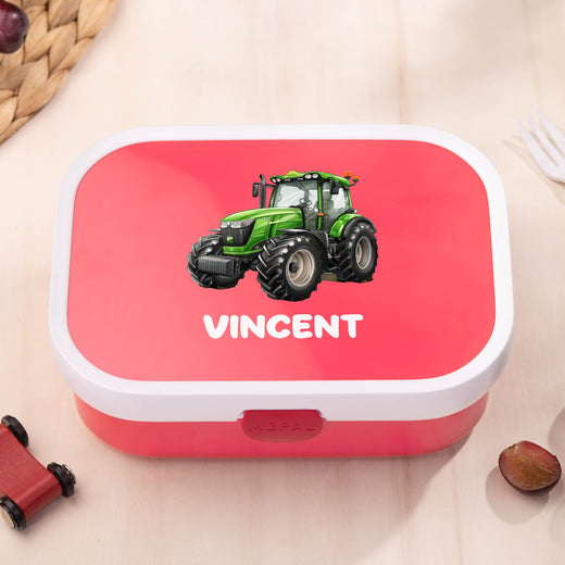Mepal Brotdose Personalisiert Campus Traktor Motiv  - Geschenkfreude