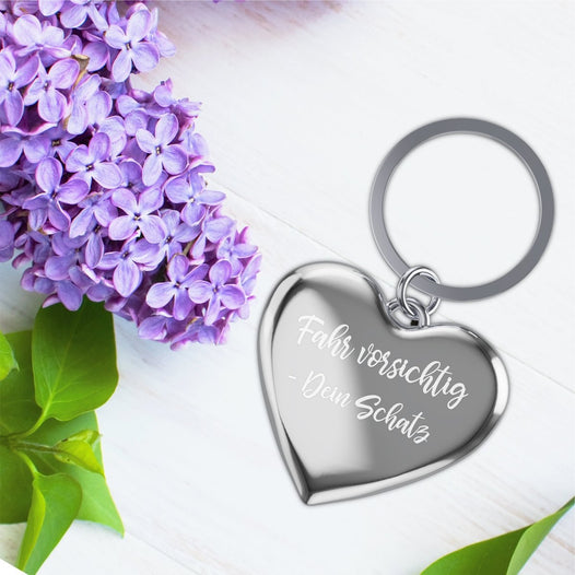 Herzanhänger mit Gravur  - Geschenkfreude