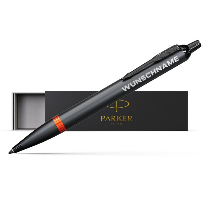 Parker IM Vibrant Ring mit Gravur | orange  - Parker