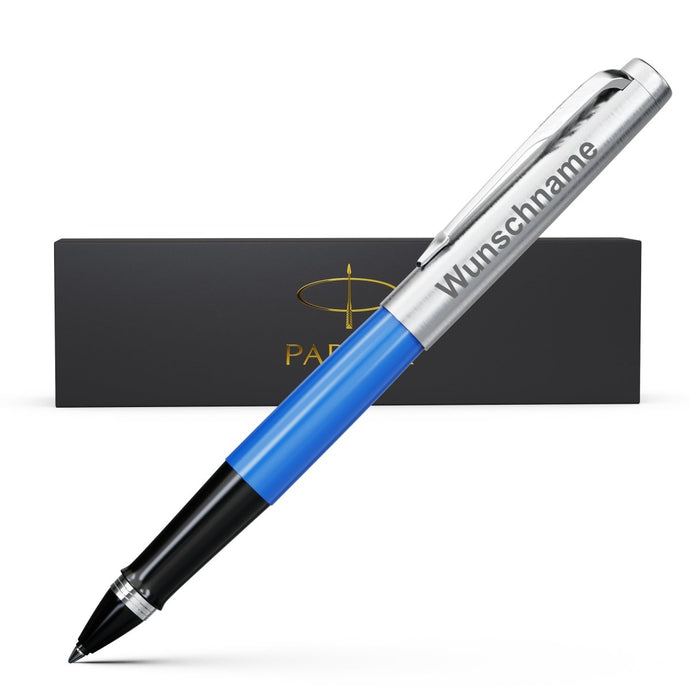 Parker Jotter Tintenroller mit Gravur | blau  - Parker