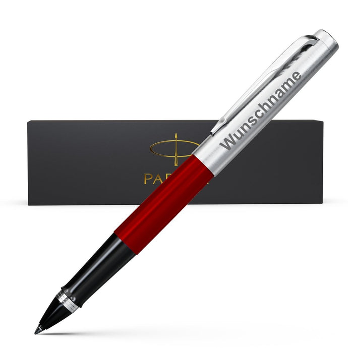 Parker Jotter Tintenroller mit Gravur | rot  - Parker