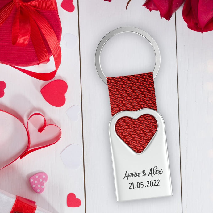Partner Schlüsselanhänger Herz  - Geschenkfreude