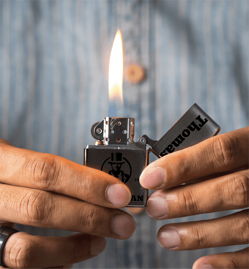 Zippo Feuerzeug mit Gravur | Geschenkset - Gentlemen  - Zippo